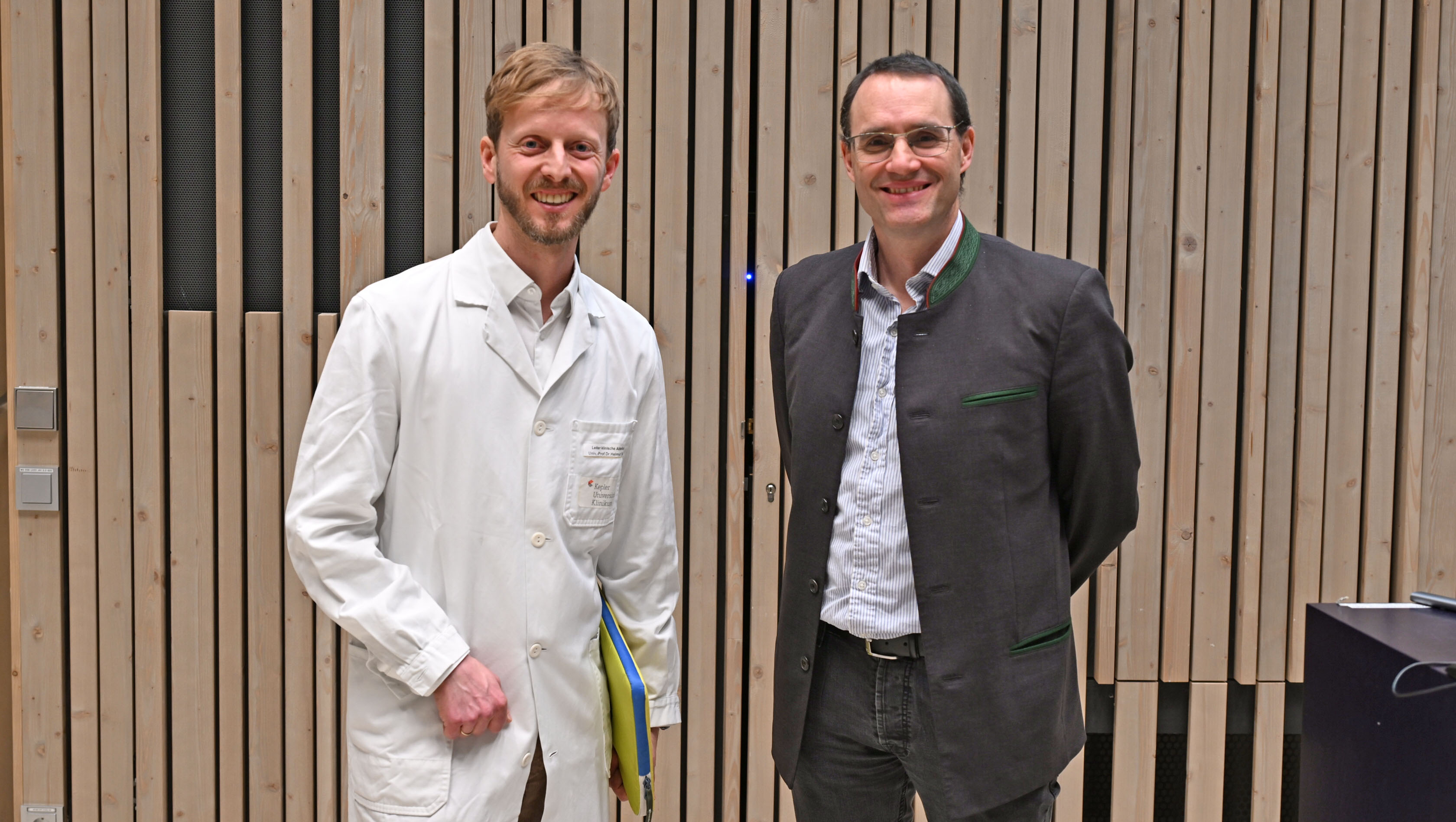 Vortragende bei der 2nd Grand Round an der Medizinischen Fakultät der JKU